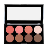 8 Pressed Makeup Palette ECP-512-01 - Vibrant Shades, Smooth Application, Long-Lasting, High Pigmentation